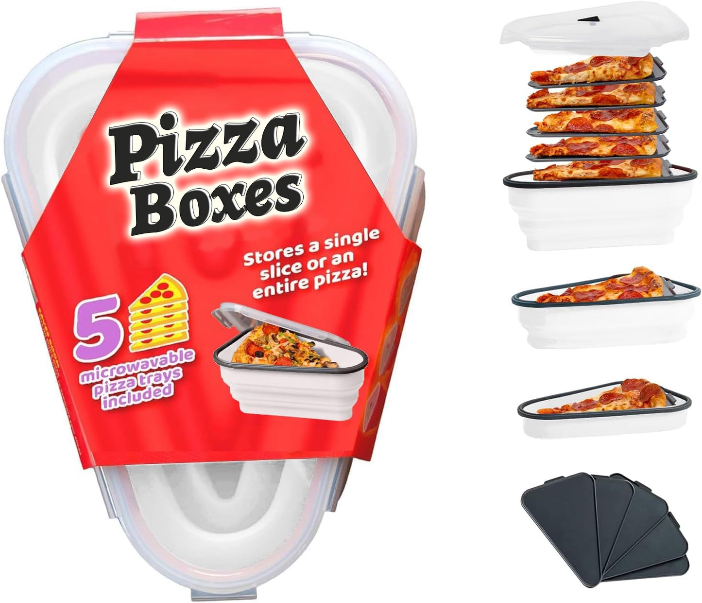 Pizza storage container - no more pizza boxes in the fridge🍕
