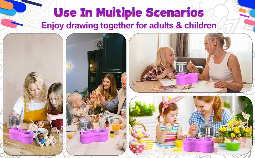 🎨LAST DAY SALE 49% OFF🔥Universal Crafts Paint Brush Cleaner Rinse Cup