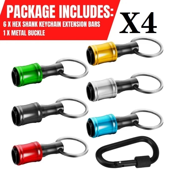 🔥Hot Sale 49% Off - 1/4" Hexagonal screwdriver head bracket hiking buckle