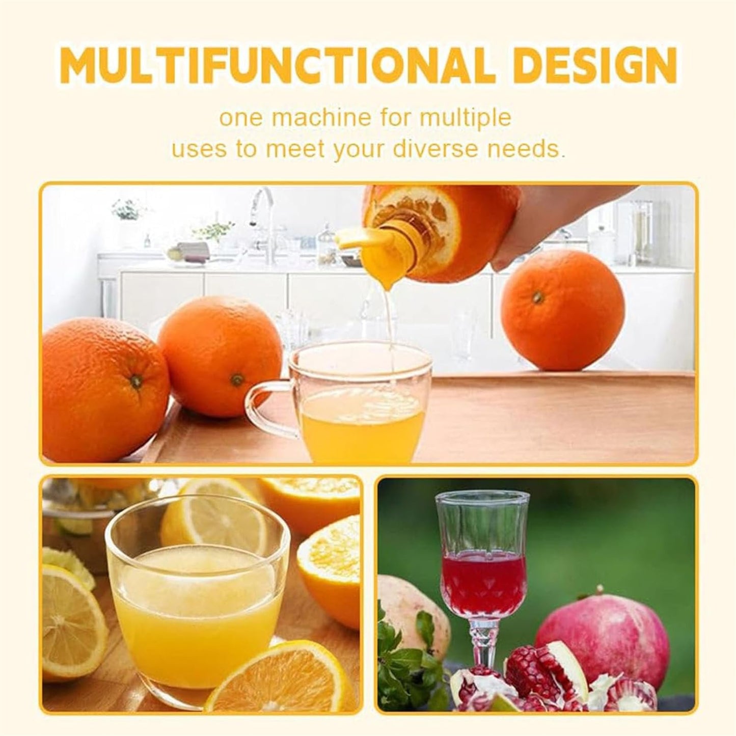 💥Must-Have Item – 49% Off - 2025 All-New Upgraded Lemon Squeezer