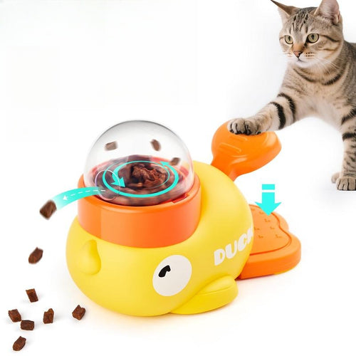 🔥Interactive Treat Dispenser Toy, Food Puzzle Slow Feeder