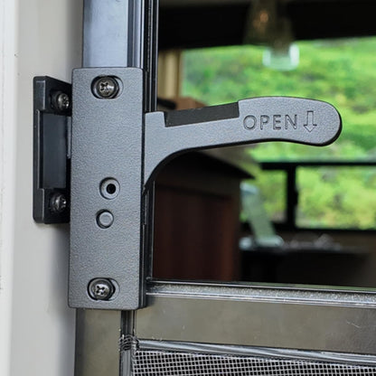 💪SELLING FAST! 49% OFF🚗Aluminum RV Screen Door Handle Replacement Latch Kit