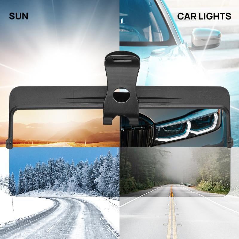 🔥LAST DAY SALE 49% OFF🚗Universal Car Sun Visor With Polarized Glare Protection