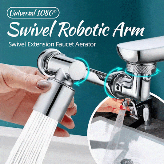 🔥Rotating 1080° robotic arm faucet (universal model)