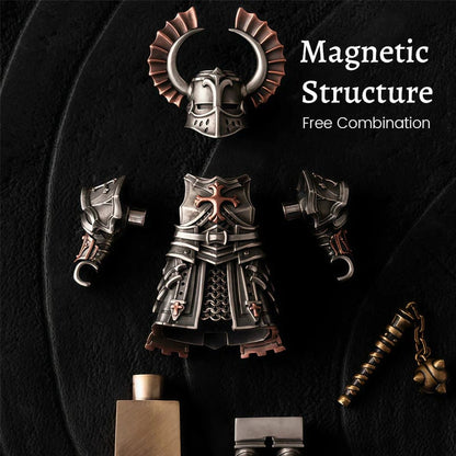 🔥LAST DAY 49% OFF - 2025 Removable Warlord Knight Magnetic Ornament