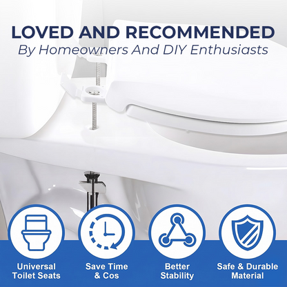 🔥Last Day 49% OFF🔥Heavy Duty Toilet Seat Fastener Bolt Kit (A Set of 2 Pcs)