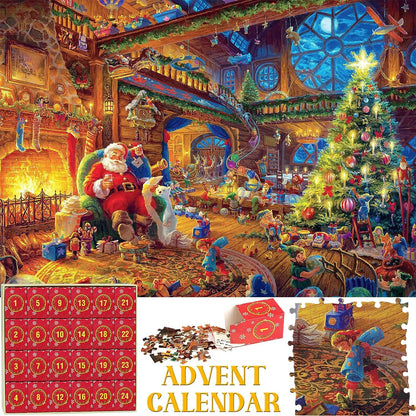 2025 Advent Calendar Christmas Jigsaw Puzzles
