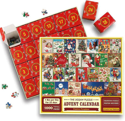 2025 Advent Calendar Christmas Jigsaw Puzzles