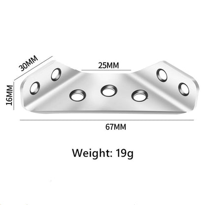 Universal Stainless Steel Triangle Furniture Connector