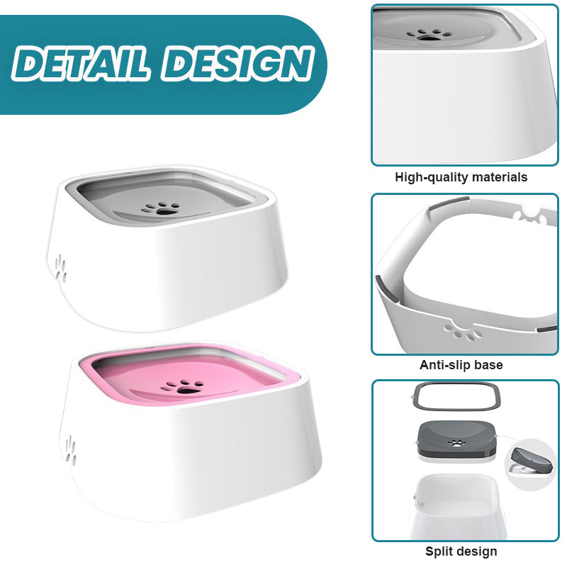 🐾Zero Splash Dog Water Bowl