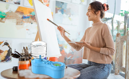 🎨LAST DAY SALE 49% OFF🔥Universal Crafts Paint Brush Cleaner Rinse Cup