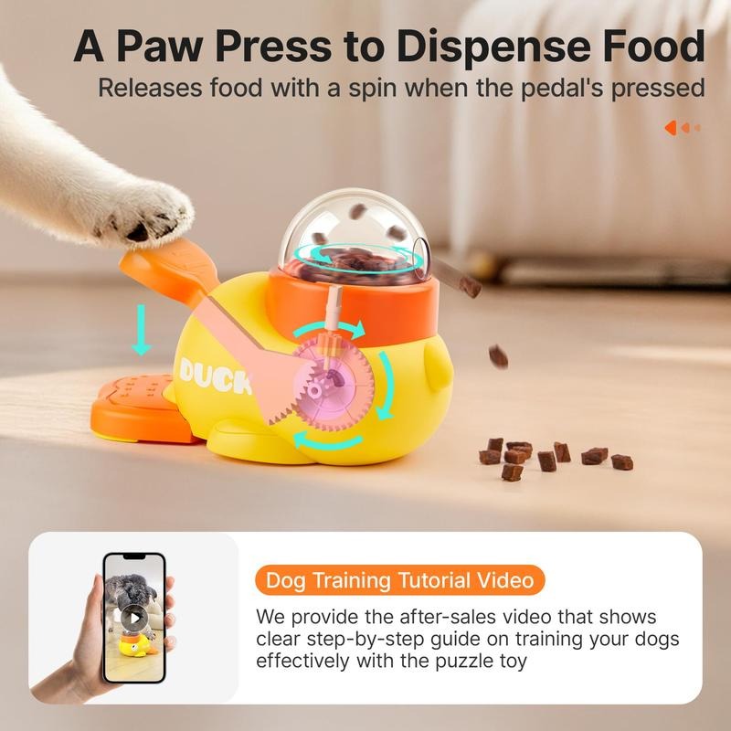 🔥Interactive Treat Dispenser Toy, Food Puzzle Slow Feeder