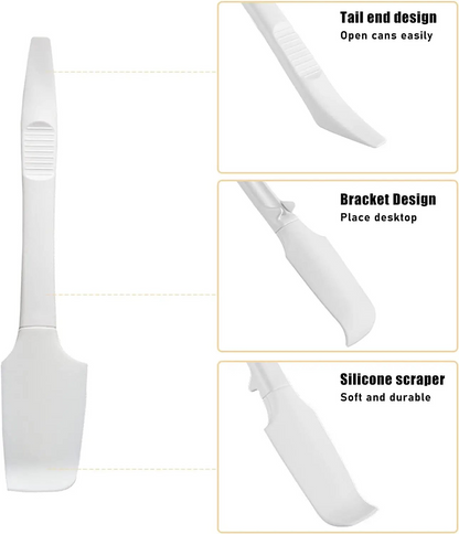 2 in 1 high temperature resistant baking scraper