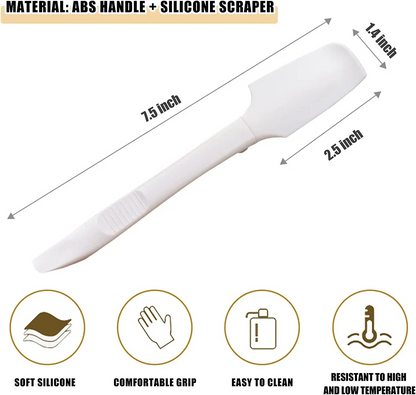 2 in 1 high temperature resistant baking scraper