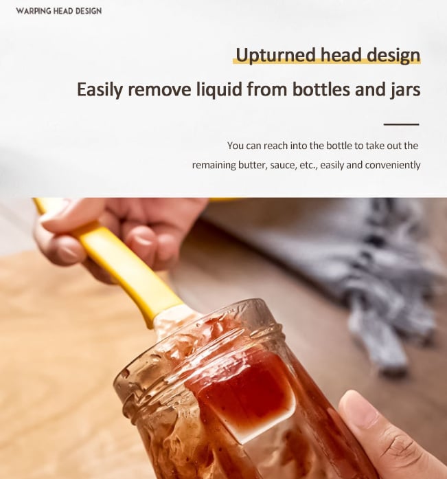 2 in 1 high temperature resistant baking scraper