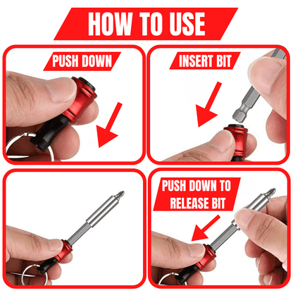 🔥Hot Sale 49% Off - 1/4" Hexagonal screwdriver head bracket hiking buckle