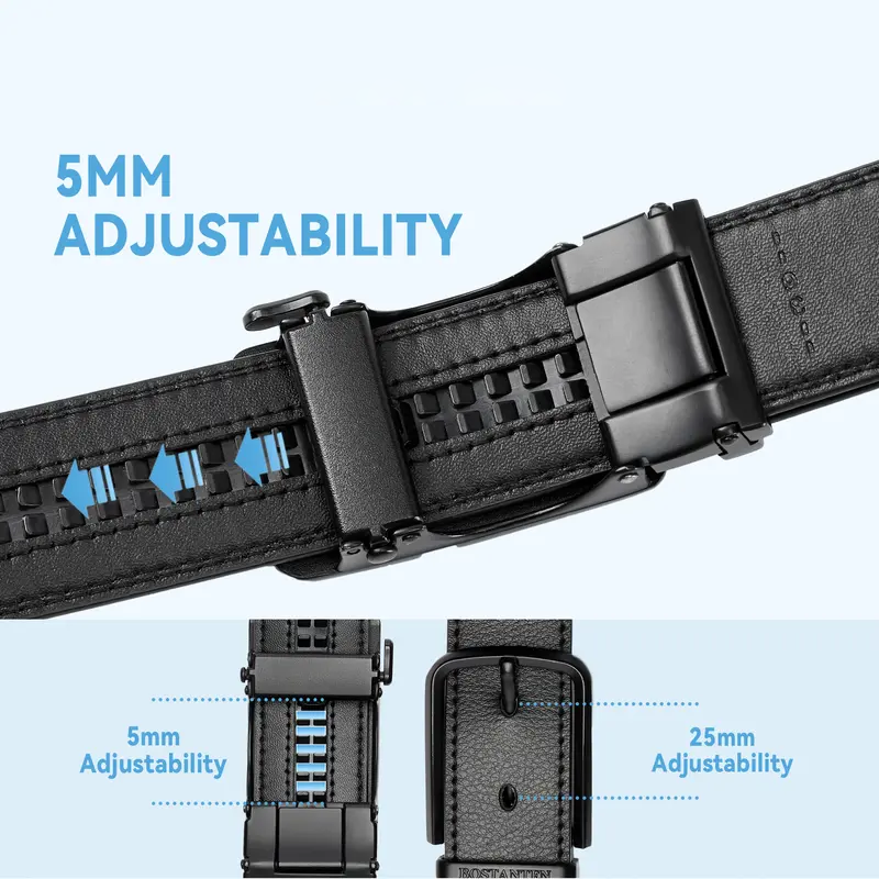 🔥 Father’s Day Sale - 49% OFF 🎁 Leather Ratchet Belt With Adjustable Buckle