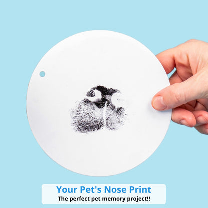 🐾 Pet Nose and Paw Print Keepsake Kit