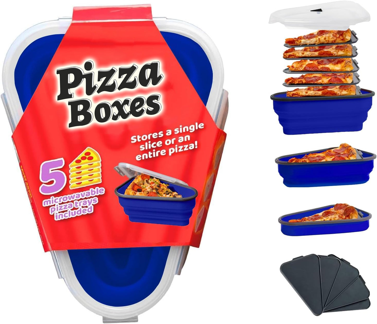 Pizza storage container - no more pizza boxes in the fridge🍕