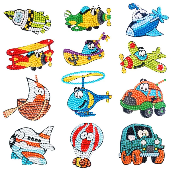 (🔥 2025 New Year Hot Sale🎁 49% OFF) DIY children's free stick cartoon diamond painting