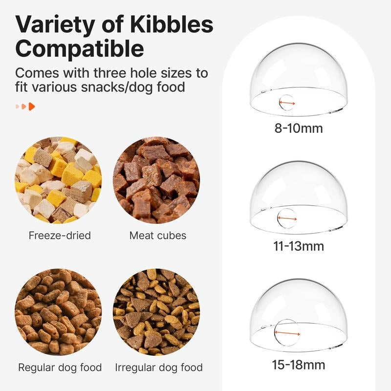 🔥Interactive Treat Dispenser Toy, Food Puzzle Slow Feeder