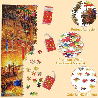 2025 Advent Calendar Christmas Jigsaw Puzzles