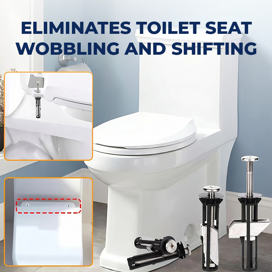 🔥Last Day 49% OFF🔥Heavy Duty Toilet Seat Fastener Bolt Kit (A Set of 2 Pcs)