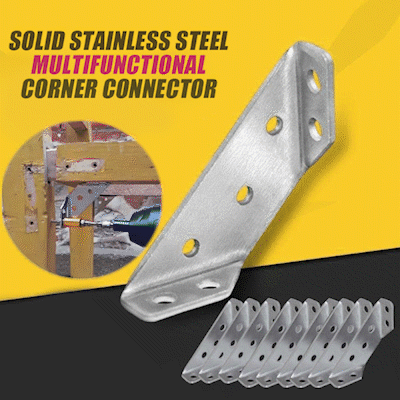 Universal Stainless Steel Triangle Furniture Connector