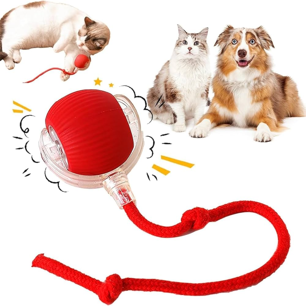 😻This Week's Special Offer 49% OFF - Automatic Interactive Pet Toys Ball