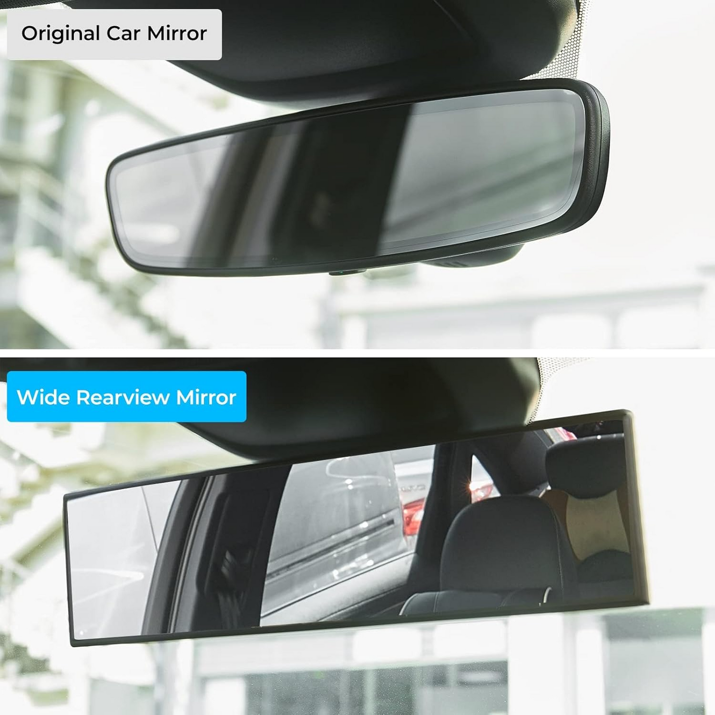 🔥Wide Car Curved Rear-view Mirror - Reduces blind spots and is suitable for cars and SUV