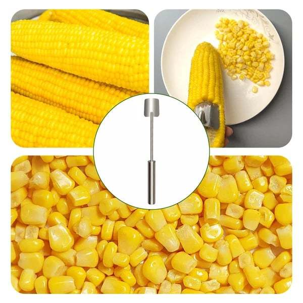 🔥LAST DAY 49% OFF - ⚡50K+ SOLD - Stainless Steel Corn Stripping Tool
