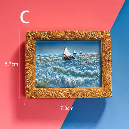 💖Van Gogh Inspired Fridge Magnet Set