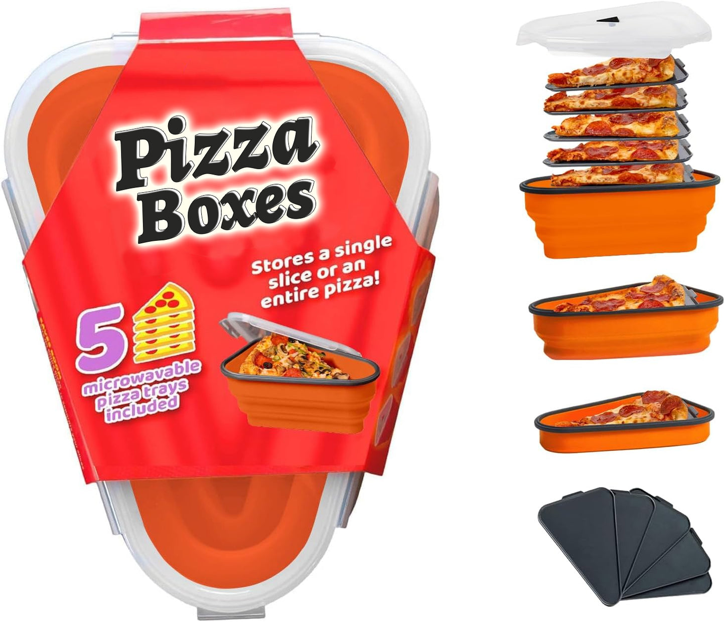 Pizza storage container - no more pizza boxes in the fridge🍕