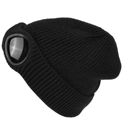 🎄 Christmas Winter Sale 49% OFF - Goggle Knitted Beanie Hat