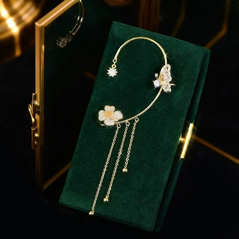 Butterfly Tassel Style Zircon Earrings | Perfect Gift