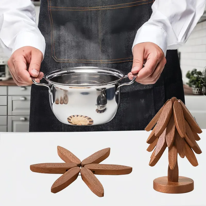 🔥Natural Tree Trivet Set - Kitchenware & Tableware Coasters