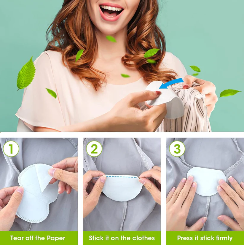 💧✨ Premium Underarm Sweat Pads – All-Day Protection