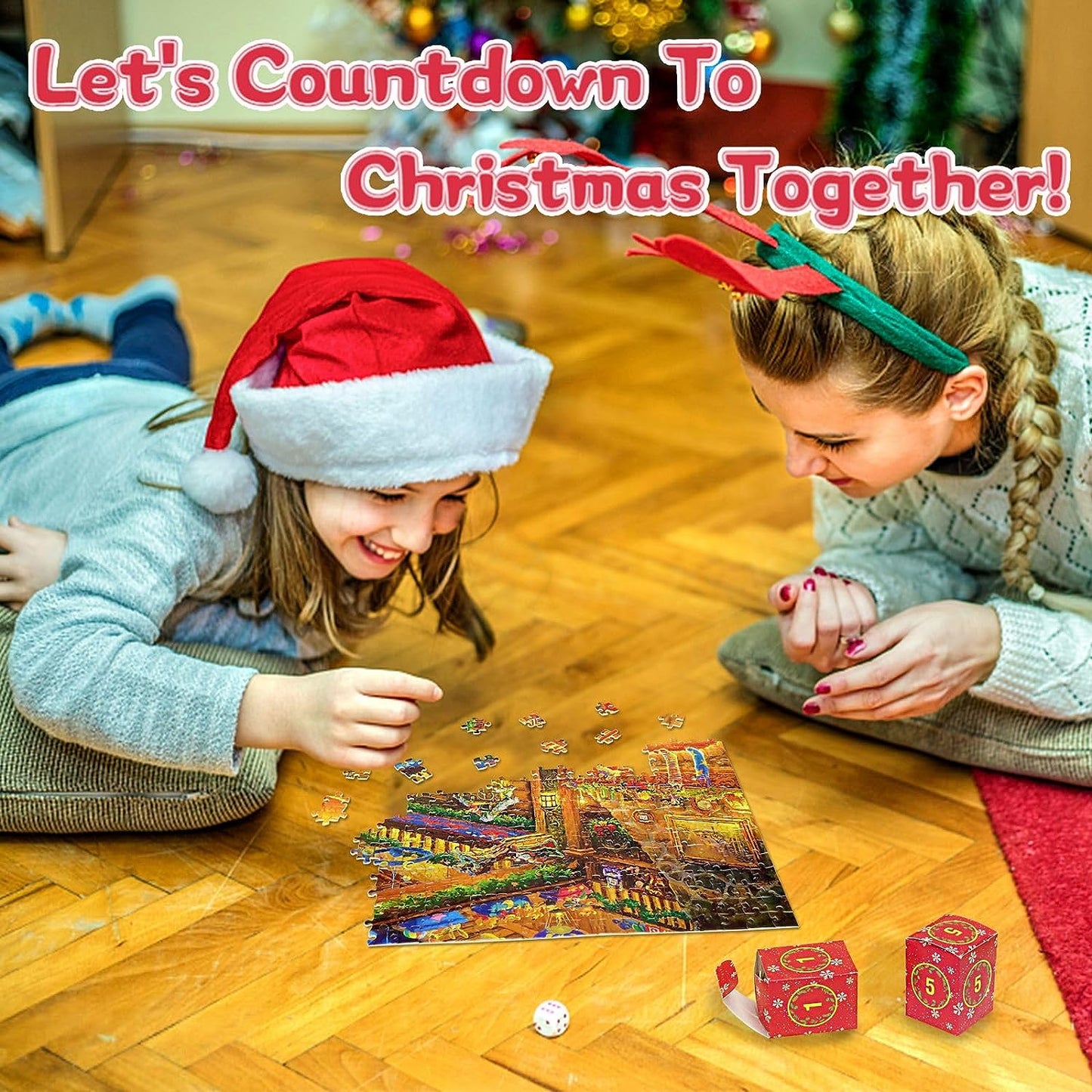 2025 Advent Calendar Christmas Jigsaw Puzzles