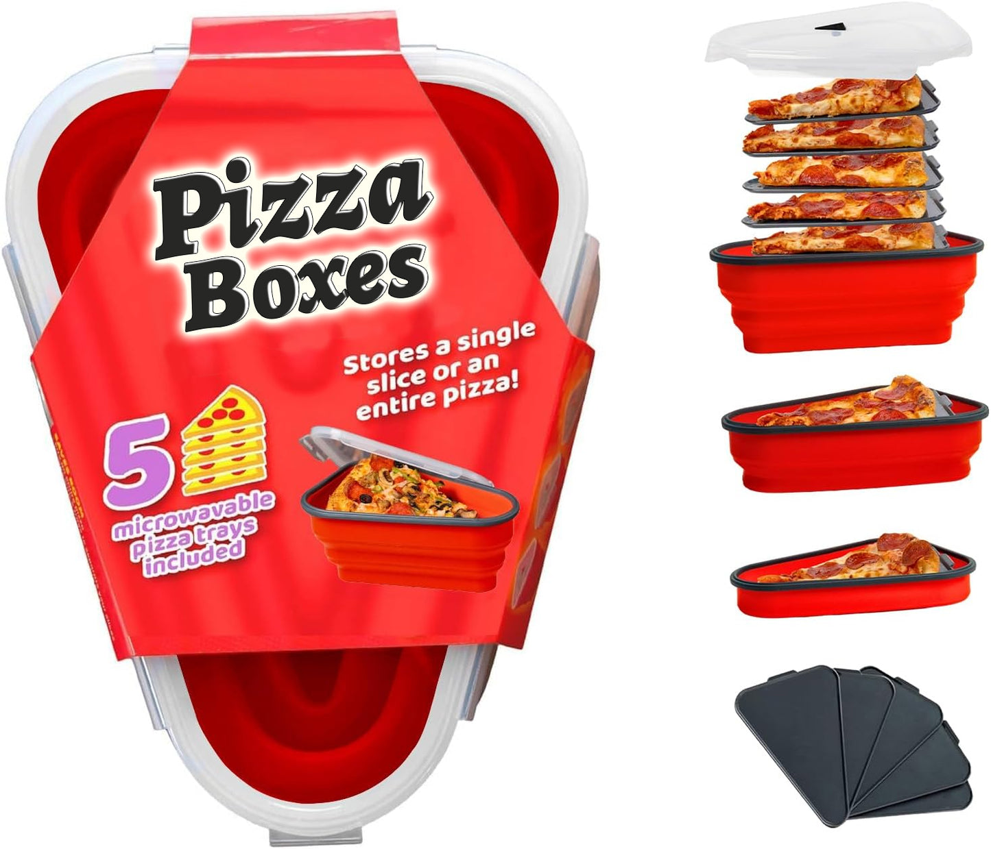 Pizza storage container - no more pizza boxes in the fridge🍕