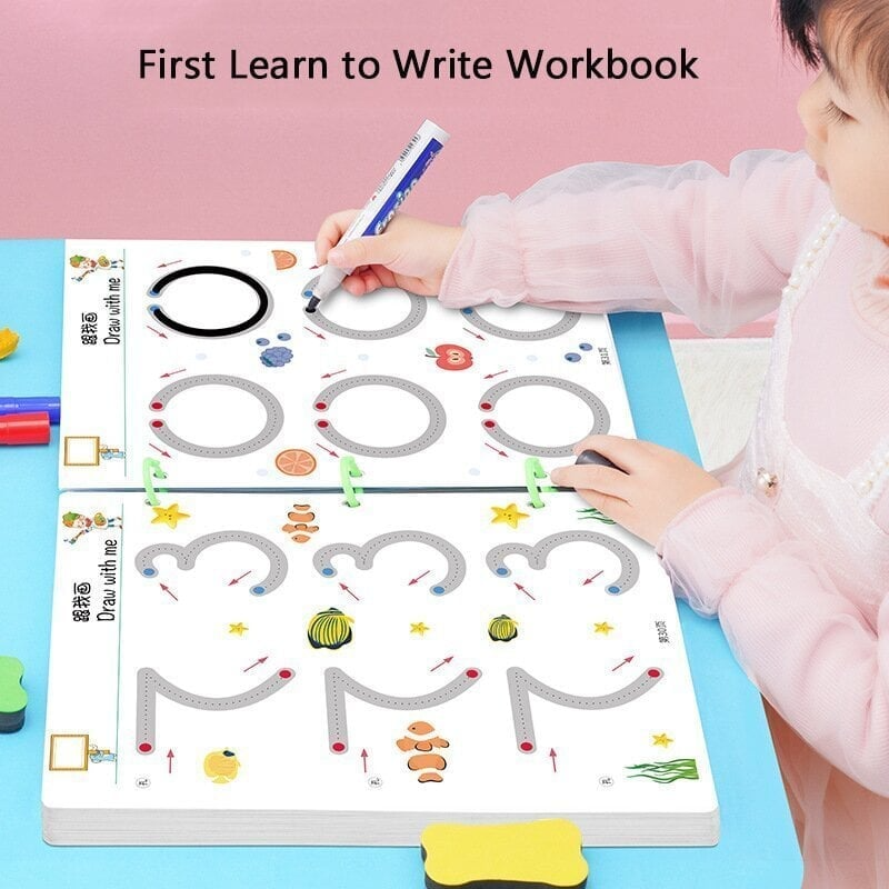 Last Day 67% OFF - Magical Tracing Workbook Set