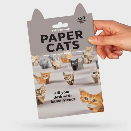🎄Christmas Sales 49% OFF -😻✨Easy DIY Paper Cats Kit | Guided Lines & Instructions Included