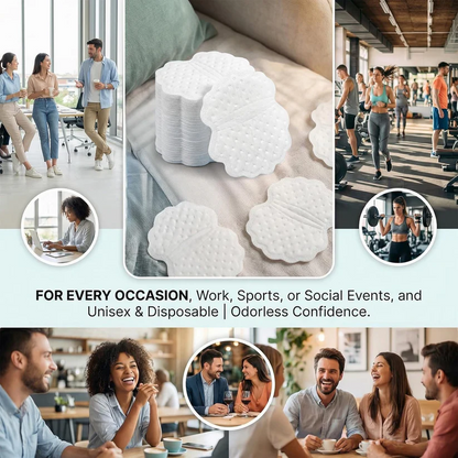 💧✨ Premium Underarm Sweat Pads – All-Day Protection