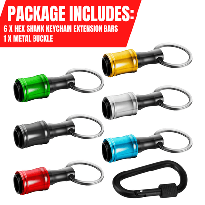 🔥Hot Sale 49% Off - 1/4" Hexagonal screwdriver head bracket hiking buckle