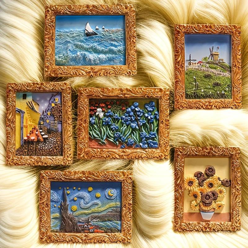 💖Van Gogh Inspired Fridge Magnet Set