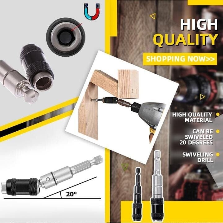 LAST DAY BUY3 GET 3 FREEF⚡Magnetic swiveling bit tip holder