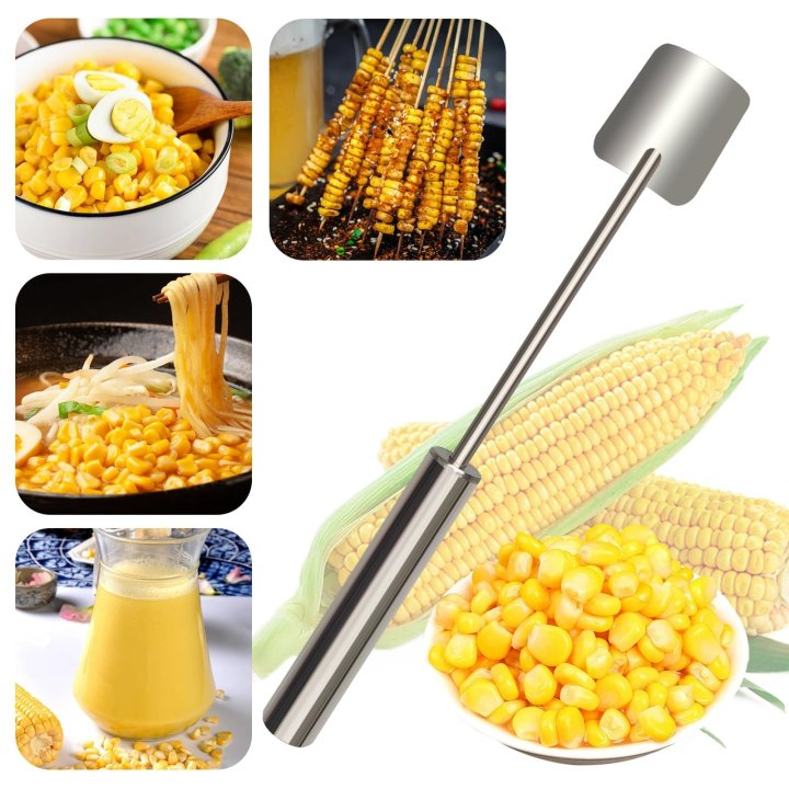 🔥LAST DAY 49% OFF - ⚡50K+ SOLD - Stainless Steel Corn Stripping Tool