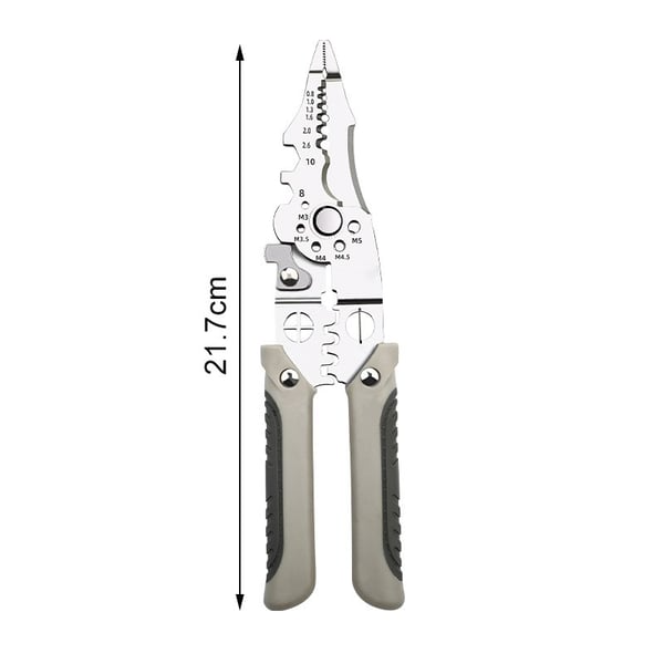 🔥LAST DAY 49% OFF - Multifunctional Wire Stripper Crimper Cable Cutter Pliers