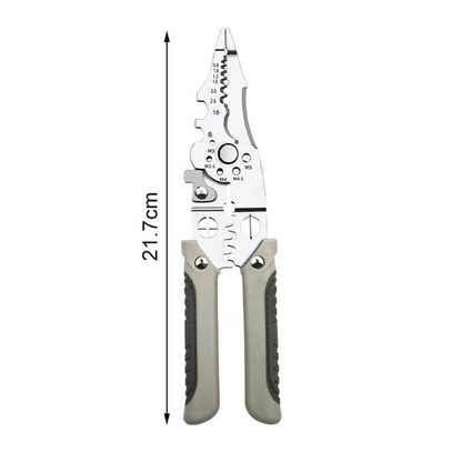 🔥LAST DAY 49% OFF - Multifunctional Wire Stripper Crimper Cable Cutter Pliers