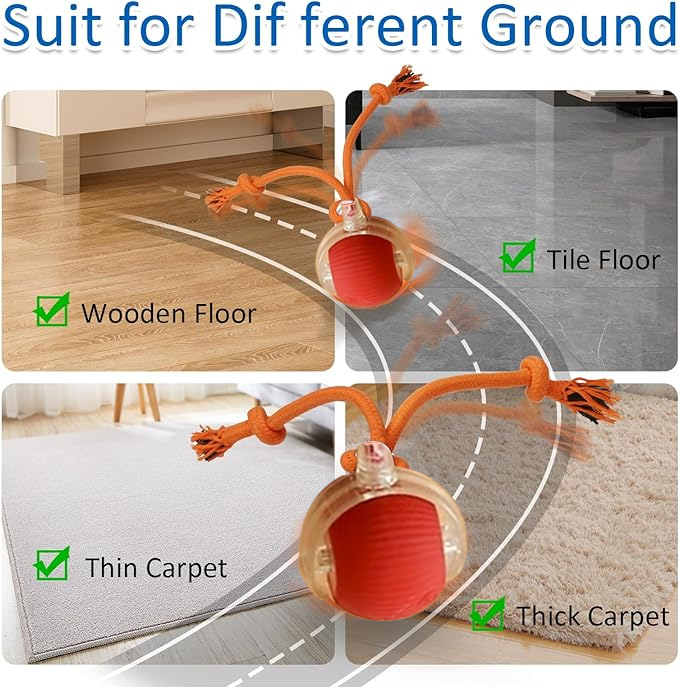 😻This Week's Special Offer 49% OFF - Automatic Interactive Pet Toys Ball