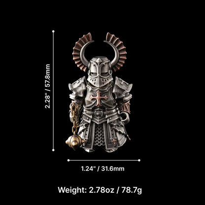 🔥LAST DAY 49% OFF - 2025 Removable Warlord Knight Magnetic Ornament